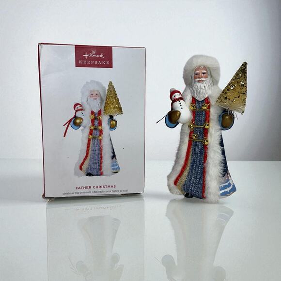 Hallmark Other - 2024 Hallmark Keepsake "FATHER CHRISTMAS" Holiday Ornament, 21st in Series